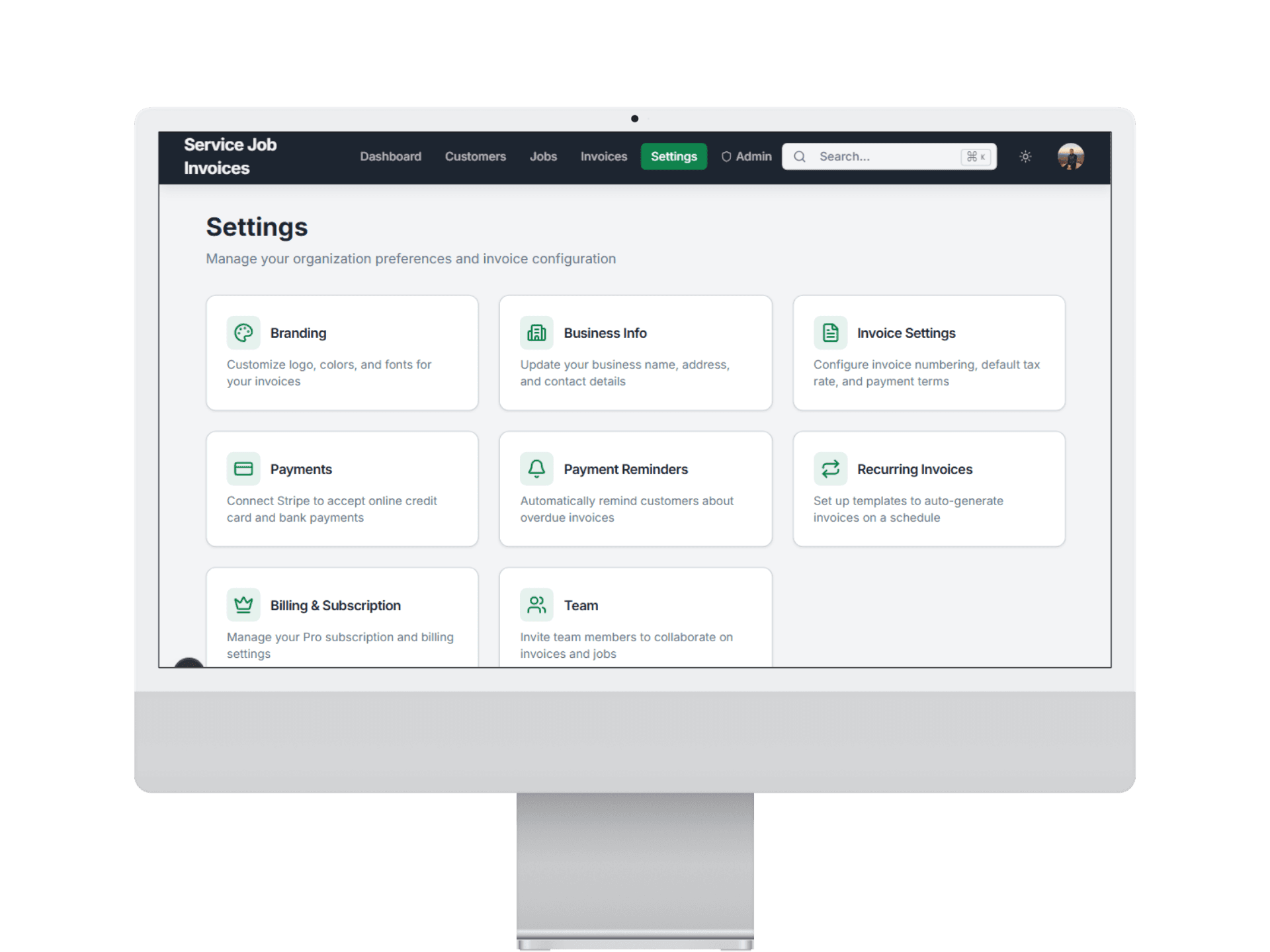 Reminders step 1 set invoice reminder schedule